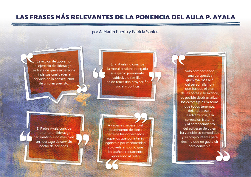 Sesión sobre el Padre Ayala y el Liderazgo